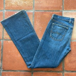 Lucky Brand boot cut Jeans by Gene Montesano